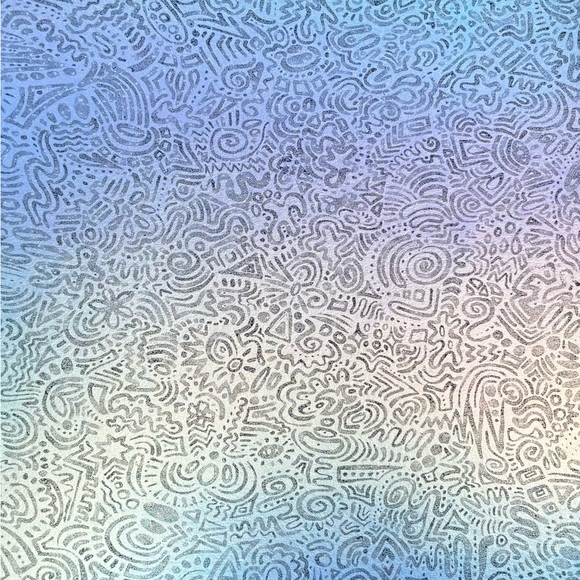 Holographic Psychedelic Trippy Art Print - Picture 3 of 4